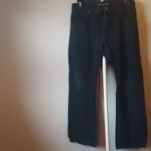 UPROAR BOYS BLACK DENIM JEANS SIZE 16 HUSKY